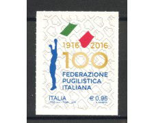 2016 - REPUBBLICA - FEDERAZIONE PUGILISTICA - NUOVO - LOTTO/36938