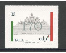 2019 - REPUBBLICA - CASSA DEPOSITI E PRESTITI - NUOVO - LOTTO/37135