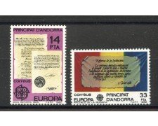 1982 - ANDORRA  SPAGNOLA - LOTTO/41425 - EUROPA 2v. - NUOVI