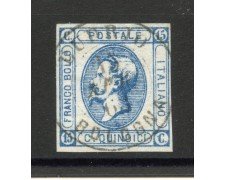 1863 - REGNO - LOTTO/40416 - 15 Cent.  EFFIGIE I° TIPO - USATO