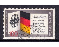 1989 - GERMANIA FEDERALE - 100p. ANNIVERSARIO REPUBBLICA - USATO - LOTTO/31301U