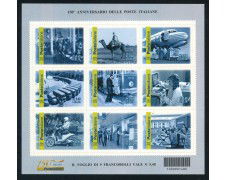 2012 - REPUBBLICA - ANNIVERSARIO POSTE - FOGLIETTO NUOVO - LOTTO/37145