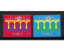 1984 - LOTTO/41281 - NORVEGIA - EUROPA 2v. - NUOVI