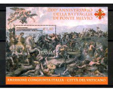 2012 - REPUBBLICA - PONTE MILVIO - FOGLIETTO NUOVO - LOTTO/37156