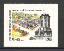 2012 - REPUBBLICA - PRIMA CITTA' GIARDINO - NUOVO - LOTTO/37161