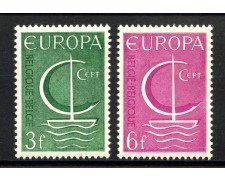 1966 - BELGIO - LOTTO/41225 - EUROPA 2v. - NUOVI