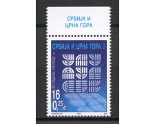 2003 - SERBIA MONTENEGRO - LOTTO/37628 - CINQUANTENARIO ULUPUDUS - NUOVO
