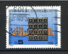 1986 - AUSTRIA - LOTTO/39514 - ELETTRONICA DIGITALE - USATO