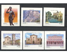 2016 - REPUBBLICA - PATRIMONIO ARTISTICO  6v. - NUOVI - LOTTO/36981