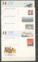 1987/1999 - REPUBBLICA - LOTTO/43061 - COLLEZIONE DI 46 INTERI POSTALI SU FOGLI KING MARINI