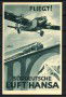 1930 - GERMANIA - LOTTO/42335 - VOLO ZEPPELIN IN GERMANIA  HARTHA