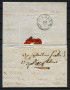 1858 - LOMBARDO VENETO - LOTTO/41034 - 30 CENTESIMI SU PIEGHEVOLE DA MILANO A CASSIGLIO