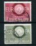 1960 - LOTTO/24381 - BELGIO - EUROPA 2v. - USATI