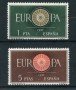 1960 - LOTTO/22867 - SPAGNA - EUROPA 2 v. -NUOVI