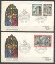 1970 - LOTTO/21477 - SMOM - NATALE  2 BUSTE FDC