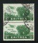 1936 - LOTTO/16290 - ERITREA - 5 LIRE POSTA AEREA COPPIA - USATI