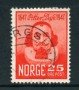 1947 - LOTTO/24056 - NORVEGIA - 25o. PETTER DASS - USATO