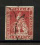 1851/52 - TOSCANA - LOTTO/40276 - 1 CRAZIA CARMINIO CHIARO SU GRIGIO - USATO