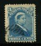 1880 - LOTTO/16567- TERRANOVA - 3 cent. REGINA VITTORIA - USATO
