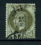 1862/70 - LOTTO/18647 - FRANCIA - 1 cent. VERDE NAPOLEONE III° - USATO