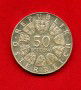 1967 - AUSTRIA - LOTTO/M47563 - 50 SCELLINI ARGENTO DANUBIO BLU