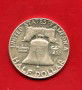 1963 - STATI UNITI - LOTTO/M47554 - 1/2 DOLLARO ARGENTO B. FRANKLIN
