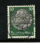 1932/33 - LOTTO/16171 - GERMANIA - 50p. VERDE E NERO HINDENBURG - USATO