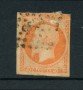 1853 - LOTTO/16880 - FRANCIA - 40 cent. ARANCIO NAPOLEONE - USATO