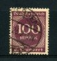 1923 - LOTTO/17856 - GERMANIA REICH - 100m. LILLA - USATO