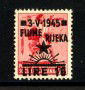 1945 - FIUME OCCUPAZ. JUGOSLAVA - LOTTO/38169 - 16 SU 75 LIRE - T/L