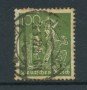 1921 - LOTTO/17751 - GERMANIA REICH - 100p.  VERDE OLIVA - USATO