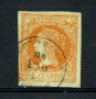 1860 - LOTTO/21200 - SPAGNA - 4c. ARANCIO - USATO