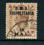 1948 - LOTTO/23676 - B.M.A. TRIPOLITANIA - 10 M. SU 5p. BRUNO - USATO
