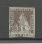 1851/52 - TOSCANA - LOTTO/40280 - 9 CRAZIE BRUNO VIOLACEO SU GRIGIO - USATO