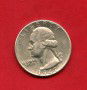 1947- STATI UNITI - LOTTO/M47557 - 1/4 DI DOLLARO ARGENTO WASHINGTON