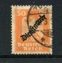 1924 - LOTTO/23013 - GERMANIA REICH - SERVIZIO 50p. ARANCIO - USATO