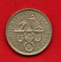 1955 - CARAIBI INGLESI - LOTTO/M47519 - 50 CENTESIMI REGINA ELISABETTA