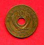 1924 EAST AFRICA INGLESE - LOTTO/M47520 - 10 CENTESIMI BRONZO