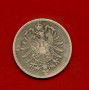 1874 - GERMANIA IMPERO - 1 MARCO ARGENTO ZECCA G - LOTTO/M30447