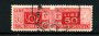 1947 - REPUBBLICA - LOTTO/42703 - 50 LIRE PACCHI POSTALI DENTELLATURA SPOSTATA - USATO