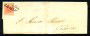 1852 - LOMBARDO VENETO - LOTTO/41035 - 15 CENTESIMI SU LETTERA DA VENEZIA 