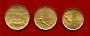 1978 - ARGENTINA - LOTTO/M47474 - MONDIALI DI CALCIO 3 MONETE FIOR DI CONIO