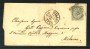 1870 - REGNO - 5 Cent. VERDE GRIGIO SU BUSTINA ANNULLO MILANO STAZIONE - LOTTO/31965