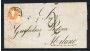 1862 - LOMBARDO VENETO - LOTTO/41043 - 5 SOLDI. SU LETTERA DA PADOVA A MILANO