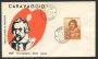 1960 - LOTTO/15985 - REPUBBLICA -  IL CARAVAGGIO - BUSTA FDC