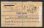 1945 - SOMALIA INGLESE - LOTTO/40299 - BUSTA POSTALE CON AFFRANCATURA AGGIUNTA PER L'ITALIA
