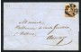 1859 - LOMBARDO VENETO - LOTTO/41000 - 10 SOLDI  SU LETTERA ANNULLO VENEZIA PER AURONZO