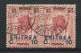 1924 - LOTTO/17222 - ERITREA - 10 su 1 ANNA CARMNIO - COPPIA USATI