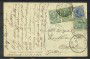 1922 - REGNO - LOTTO/40434 - MARCA DA BOLLO PIU' AFFRANCATURA AGGIUNTA SU CARTOLINA