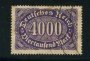 1922 - LOTTO/17797 - GERMANIA REICH - 4000m. VIOLETTO - USATO